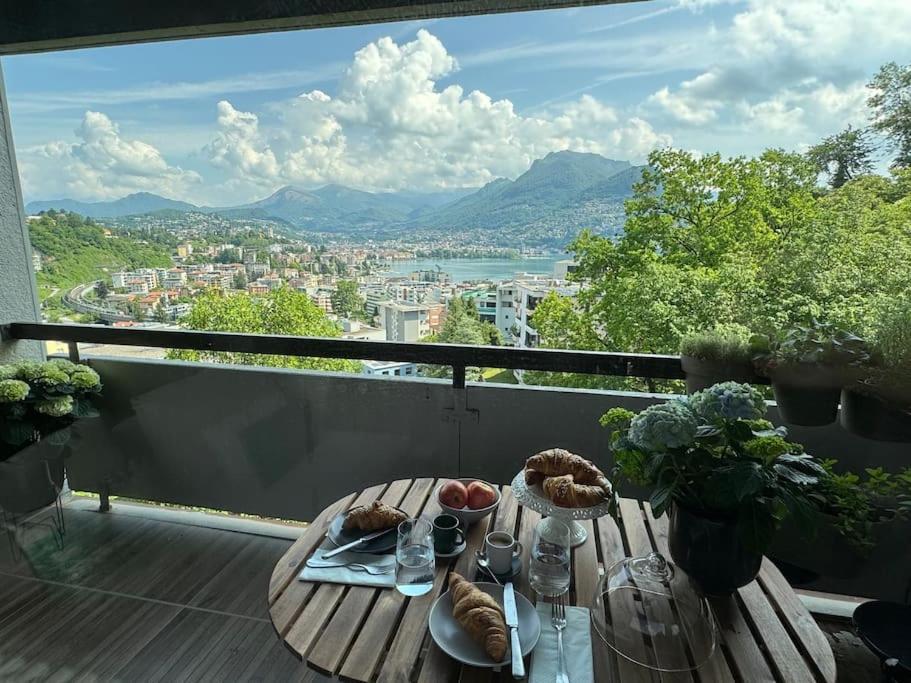 Panorama Suite In Lugano - Pazzallo Paradiso Exterior foto